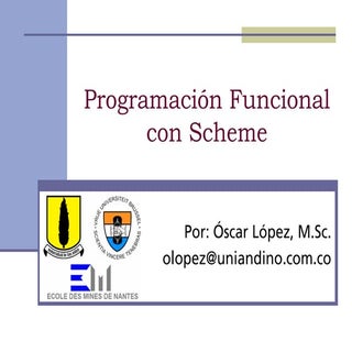 Programación Funcional con Scheme