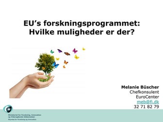 Fp7 kulturstyrelsen Melanie Büscher