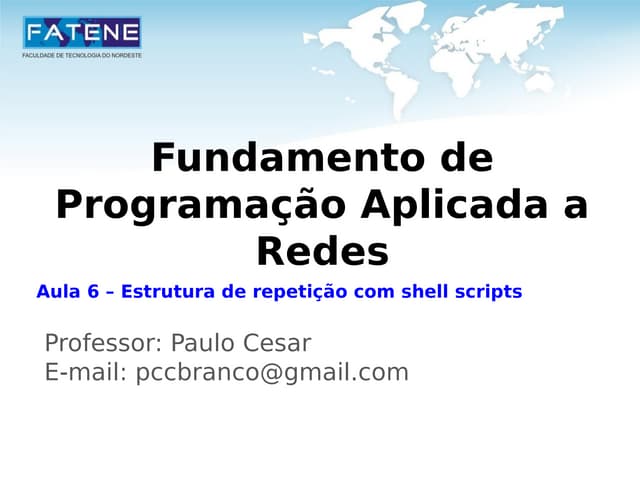 shell bash Fpar aula6