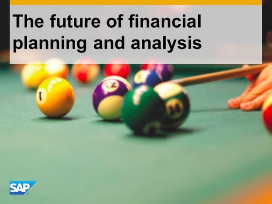 The Future of Financial Planning and Analysis
