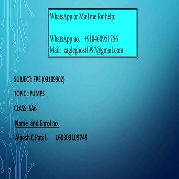 Fpe | PPT