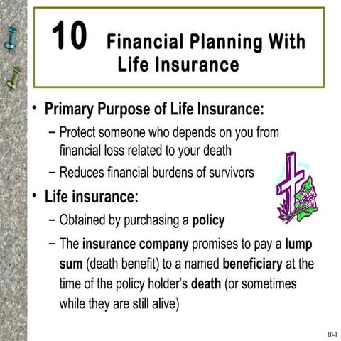 Life insurance basics | PPTX