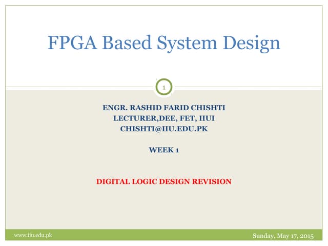 Fpga 01-digital-logic-design