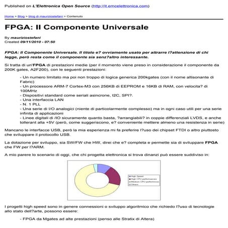 Fpga  il componente universale   2010-11-09