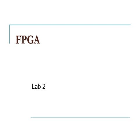 Field Programmable Gate Array Gate Level Modeling | PDF