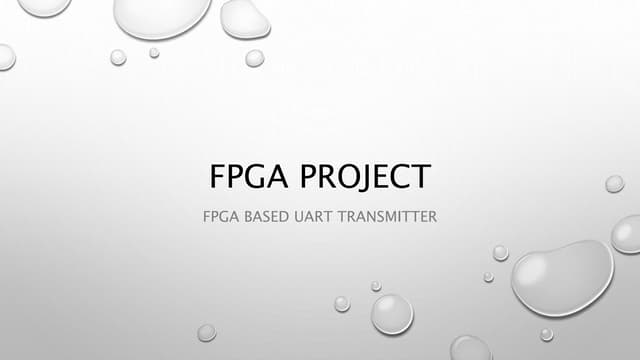 Fpga project