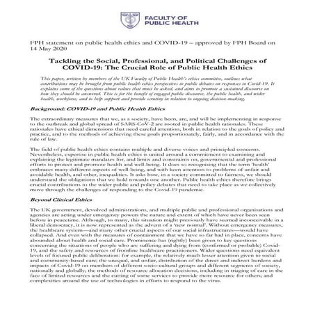 Fph statement-covid-19