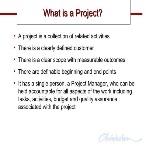 Project Management