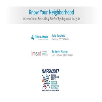 Know Your Neighborhood