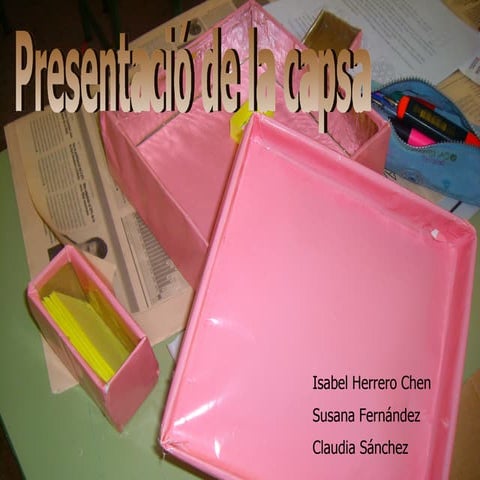 Presentació de la capsa