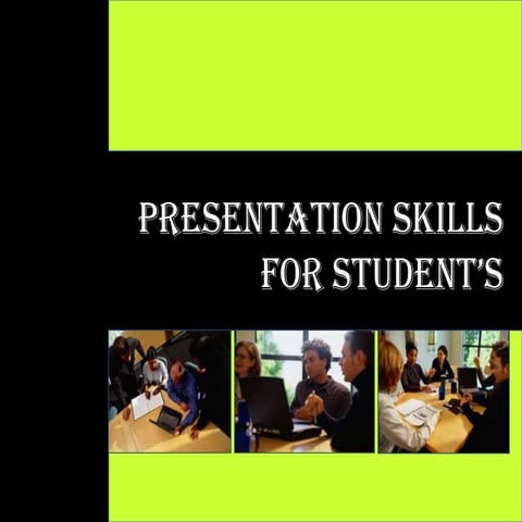 Presentation Skill For Student's