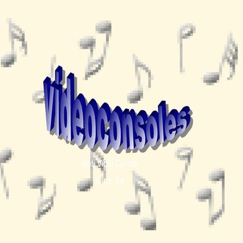 Bloc: les videocònsoles