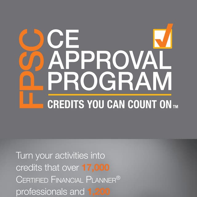 CFP Brochure | PDF