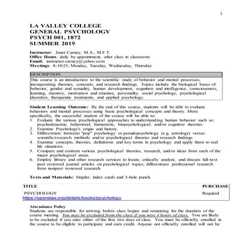 Psych Syllabus summer 2019