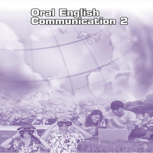 ORAL ENGLISH COMMUNICATION 2