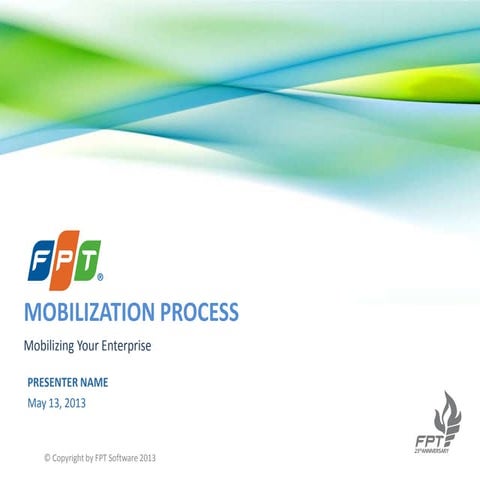 [Vietnam Mobile Day 2013] - Mobilization process for enterprise