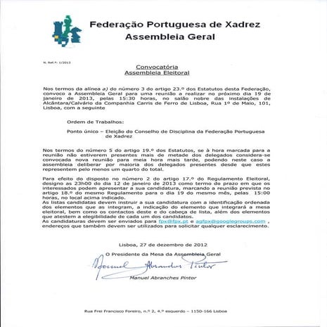 Fpx convocatoria 19 01 2013