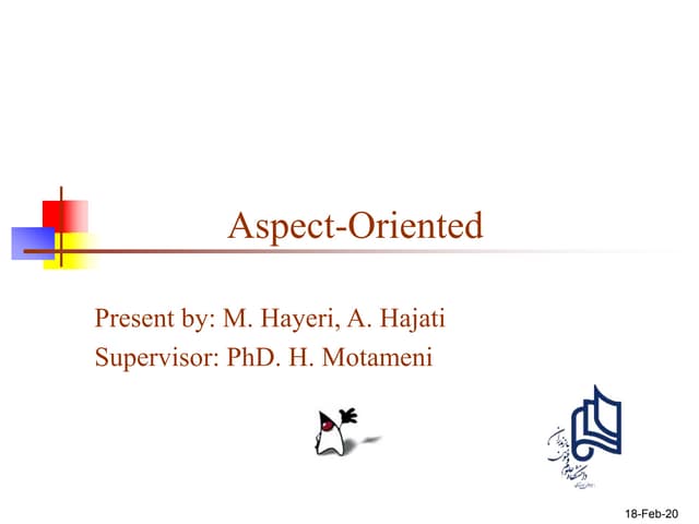 Aspect-oriented programming