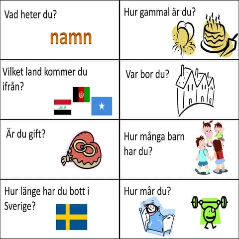 Frågor med bilder (3) | PPTX