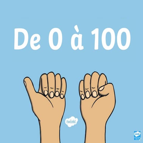 Les nombres de 0 100 | PDF