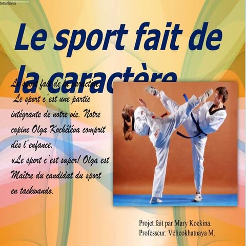 Notre fierté – Olga Kochéléva