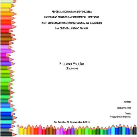 Fracaso escolar