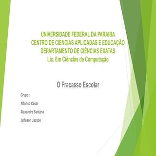 Fracasso escolar