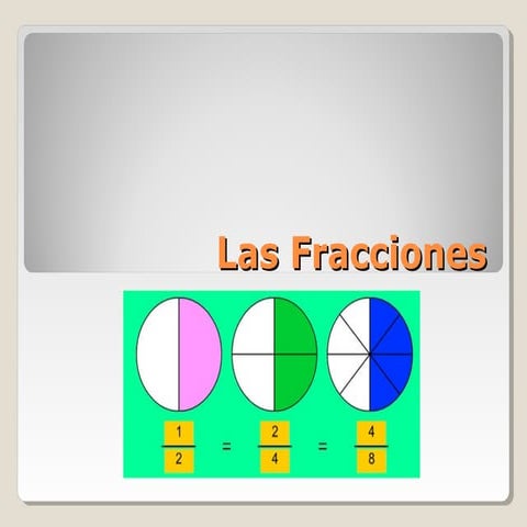 Matematicas fraccion | PPT