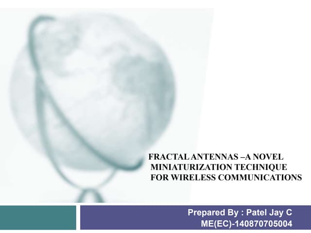Fractal Antenna