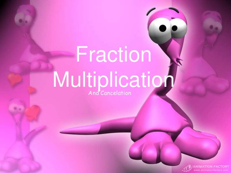 Fraction multiplication and division