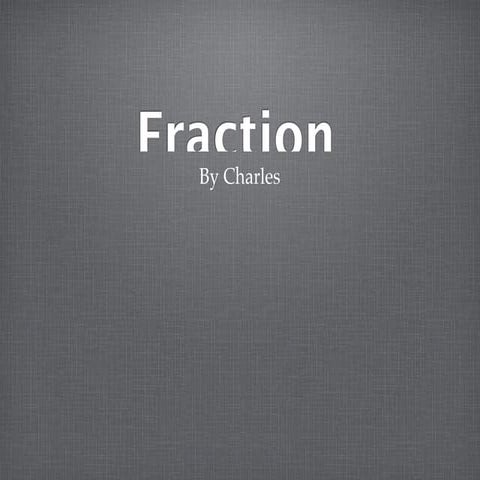 Fraction operations