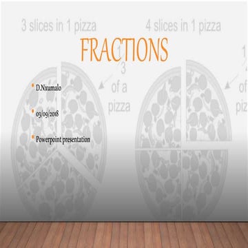 Fractions slideshare