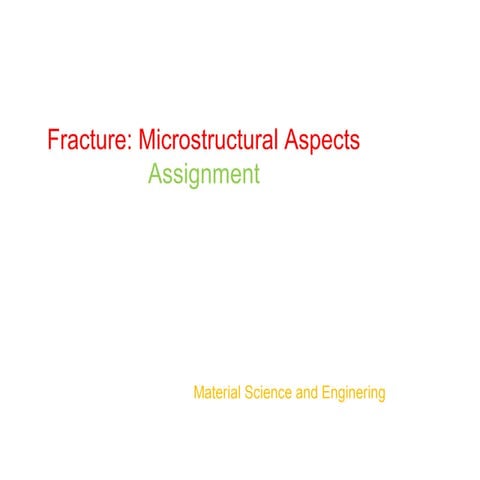 Introduction of Fracture