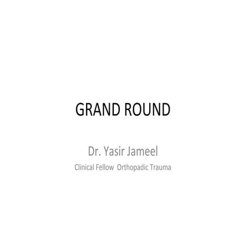 Fracture grand  jameel