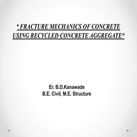 Fracture mechanics