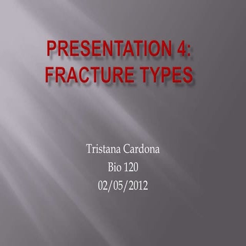Fracture ppt
