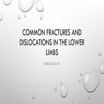 FRACTURES and    of THE LOWER LIMBS.pptx