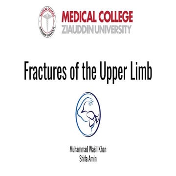 Fractures of the Upper Limb