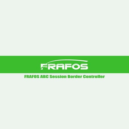 FRAFOS ABC Session Border Controller