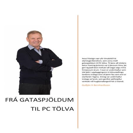 Frá gataspjöldum til PC tölva