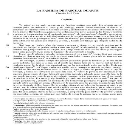 Fragmentos+de+la+anotología camilo+josé+cela la+familia+de+pascual+duarte