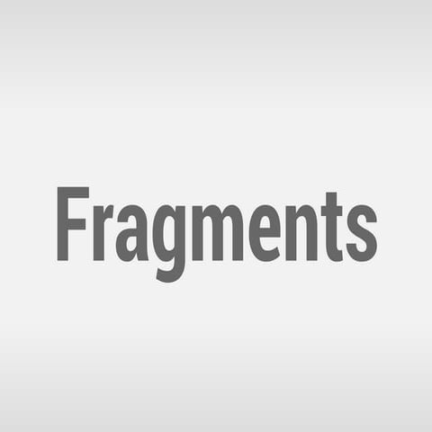 Fragments | PDF