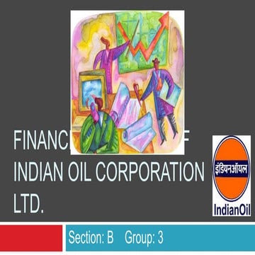 Financial Analysis of the Financial Ratios of Indian Oil Corporation ...