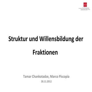 Fraktionen