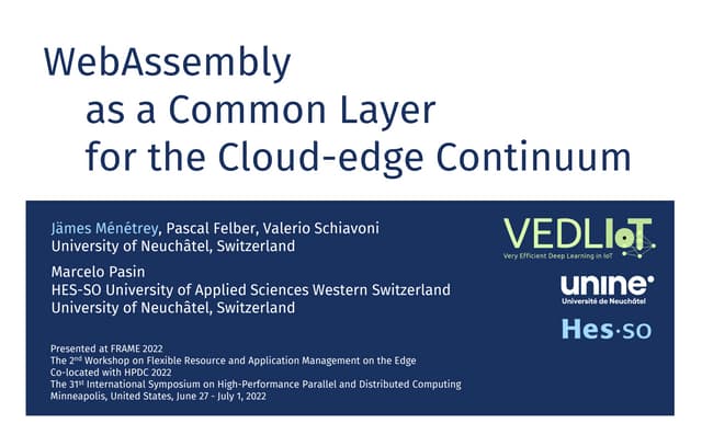 Webassembly As A Common Layer For The Cloud Edge Continuum Presentation Slides Ppt Webassembly As A Common Layer For The Cloud Edge Continuum Presentation Slides Ppt