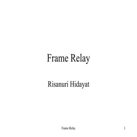Frame relay