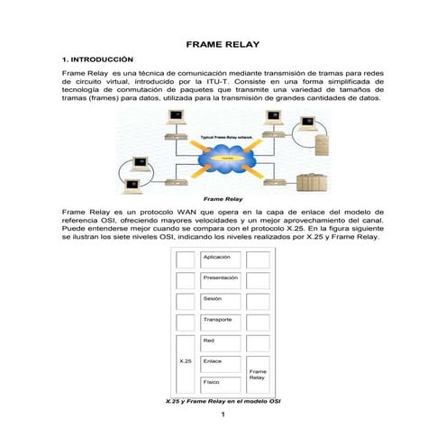 Frame relay | DOCX