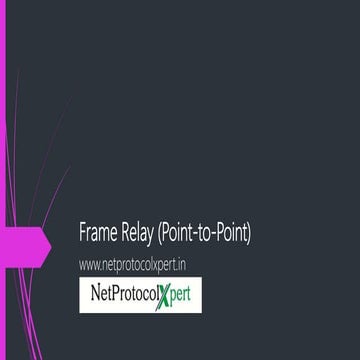 Frame Relay (point to point)
