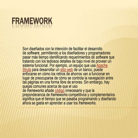 Framework