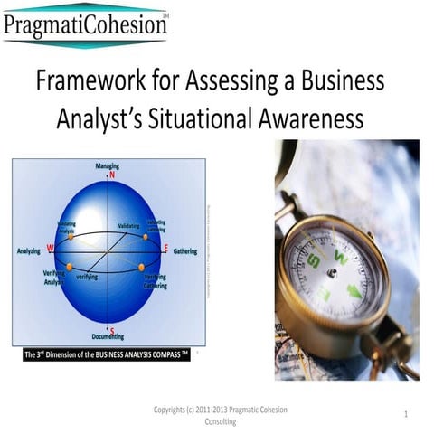 Framework for assessing business analysts situational awareness